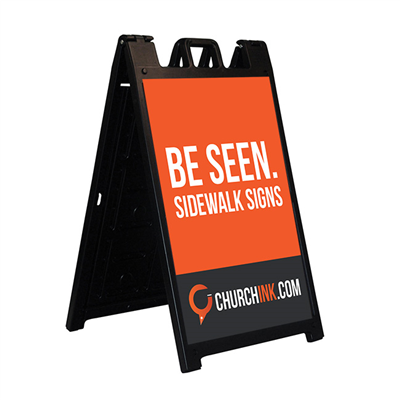 Conference Special:  Premium A-Frames Sidewalk Signs
