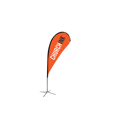 7' Single-Sided Teardrop Flag Replacement