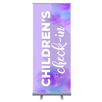Easter Retractable Banner Stands (Economy)