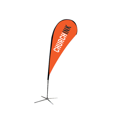 9' Single-Sided Teardrop Flag Replacement