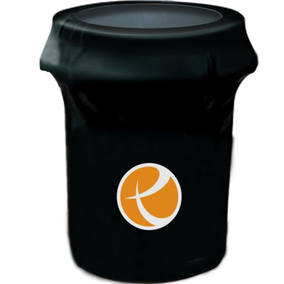 55 GAL Printed Trash Can Cover