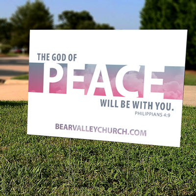 Yard Signs - Lawn Signs - Plastic Signs