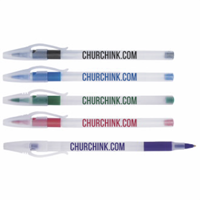 GoodValue® Comfort Stick Ballpoint Pen w/Grip
